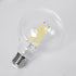 GloboStar® 99092 Λάμπα LED Long Filament E27 G95 Γλόμπος 4W 840lm 360° AC 220-240V IP20 Φ9.5 x Υ13.8cm Φυσικό Λευκό 4000K με Διάφανο Γυαλί - Pro Series 210lm/W - A Ενεργειακή Κλάση - 3 Χρόνια Εγγύηση - ledmania.gr