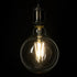 GloboStar® 99093 Λάμπα LED Long Filament E27 G125 Γλόμπος 4W 840lm 360° AC 220-240V IP20 Φ12.5 x Υ13.8cm Φυσικό Λευκό 4000K με Διάφανο Γυαλί - Pro Series 210lm/W - A Ενεργειακή Κλάση - 3 Χρόνια Εγγύηση - ledmania.gr