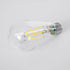 GloboStar® 99094 Λάμπα LED Long Filament E27 ST64 Αχλάδι 4W 840lm 360° AC 220-240V IP20 Φ6.4 x Υ14.5cm Φυσικό Λευκό 4000K με Διάφανο Γυαλί - Pro Series 210lm/W - A Ενεργειακή Κλάση - 3 Χρόνια Εγγύηση - ledmania.gr