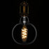 GloboStar® 99139 Λάμπα E27 G125 Γλόμπος LED SOFT SPIRAL FILAMENT 6W 470 lm 320° AC 85-265V Edison Retro με Φιμέ Γυαλί Θερμό Λευκό 2700 K Dimmable - ledmania.gr