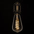 GloboStar® 99143 Λάμπα LED Soft S Spiral Filament E27 ST64 Αχλάδι 4W 300lm 360° AC 220-240V IP20 Φ6.4 x Υ14cm Θερμό Λευκό 2700K με Διάφανο Γυαλί - Dimmable - 3 Years Warranty - ledmania.gr