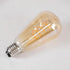 GloboStar® 99144 Λάμπα LED Soft S Spiral Filament E27 ST64 Αχλάδι 4W 280lm 360° AC 220-240V IP20 Φ6.4 x Υ14cm Ultra Θερμό Λευκό 2200K με Μελί Γυαλί - Dimmable - 3 Years Warranty - ledmania.gr