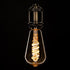 GloboStar® 99144 Λάμπα LED Soft S Spiral Filament E27 ST64 Αχλάδι 4W 280lm 360° AC 220-240V IP20 Φ6.4 x Υ14cm Ultra Θερμό Λευκό 2200K με Μελί Γυαλί - Dimmable - 3 Years Warranty - ledmania.gr