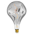 GloboStar® 99176 Λάμπα E27 R170 Rock LED SOFT SPIRAL FILAMENT 6W 480 lm 320° AC 85-265V Edison Retro με Φιμέ Γυαλί Θερμό Λευκό 2700 K Dimmable - ledmania.gr
