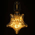 GloboStar® 99207 Λάμπα E27 S125 MTX Star DIODE HP LED String 3W 300 lm 320° AC 85-265V Edison Retro με Μελί Γυαλί Ultra Θερμό Λευκό 2200 K - ledmania.gr