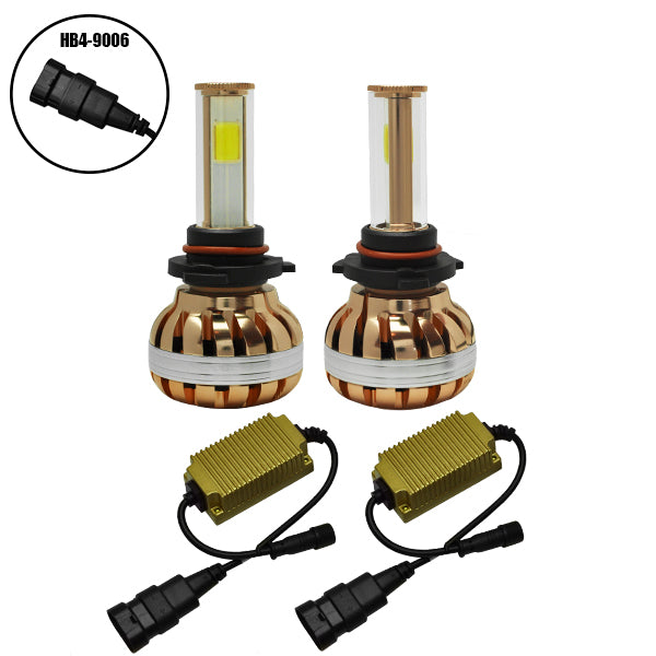 LED HID KIT HB4 9006 45 Watt 4500 Lumen 9-32 Volt DC 6000k GloboStar 99706 - ledmania.gr
