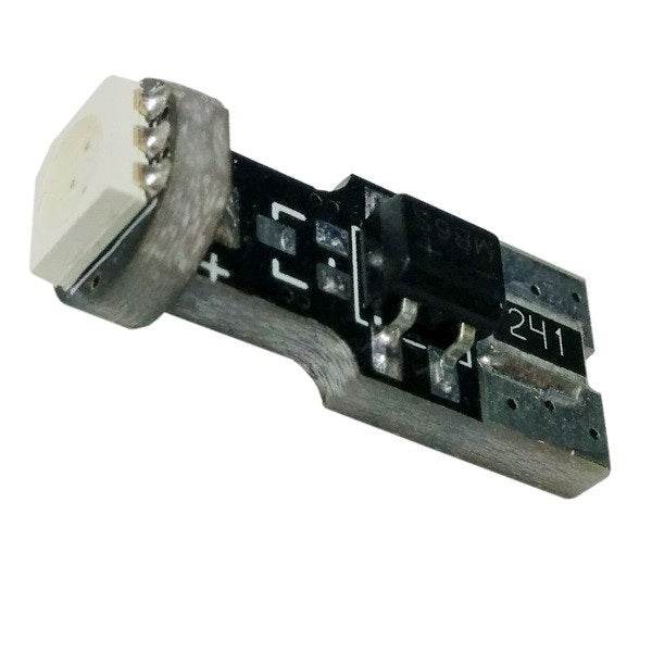 Λαμπτήρας LED T10 Can Bus με 1 SMD 5050 Πορτοκαλί GloboStar 95650 - ledmania.gr