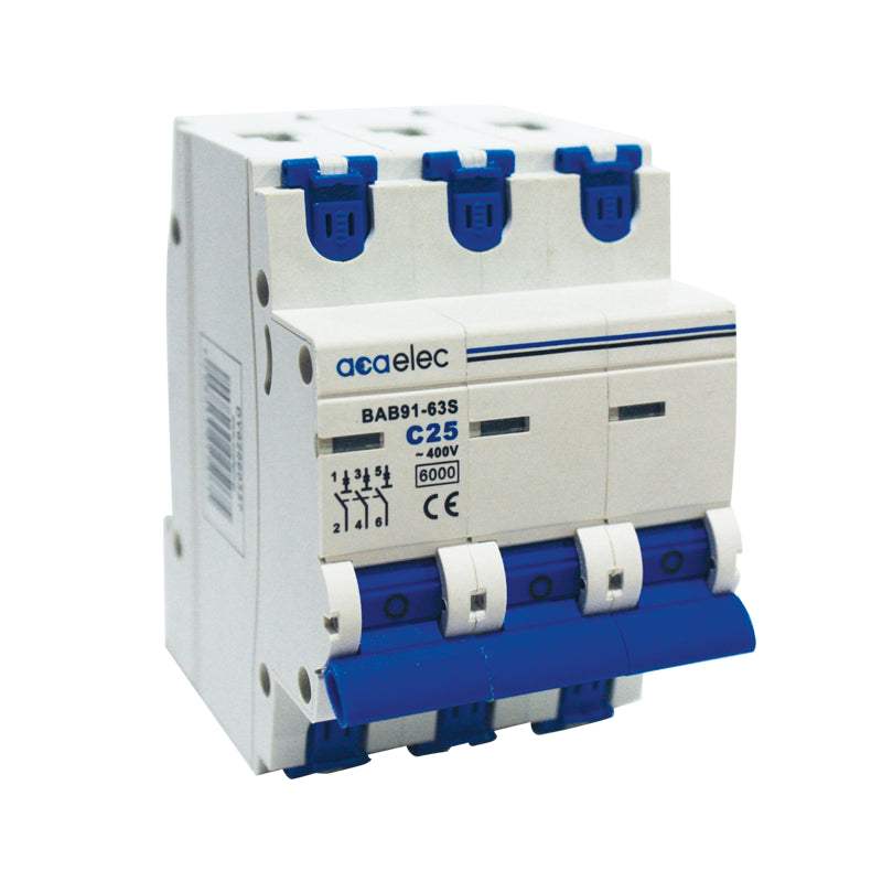 MCB 3P C25 6KA 3M - ledmania.gr
