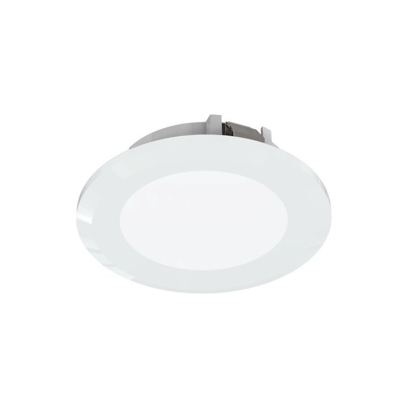 RECESSED WHITE ROUND LED SPOT 2W 4000K 160Lm 230V AC 100° Ra80 - ledmania.gr