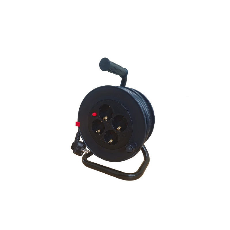 ΣΤΡΟΦΕΙΟ ΚΑΛΩΔΙΟΥ ΠΛΑΣΤΙΚΟ ΑΝΟΙΧΤΟΥ ΤΥΠΟΥ 4 ΣΟΥΚΟ ΑΣΦ. ΜΕ ΘΕΡΜ. ΠΡΟΣΤ. H05VV-F 3x1.5mm2 IP20 15m - ledmania.gr