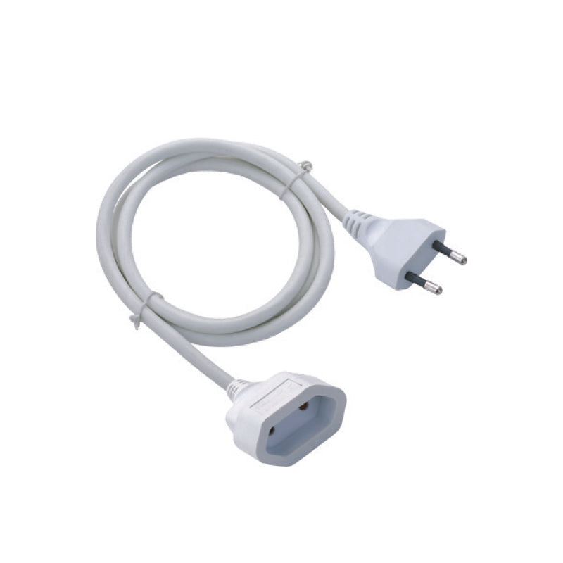 ΠΡΟΕΚΤΑΣΗ ΔΙΠΟΛΙΚΗ 10Α H05VV-F 2x1mm2 IP20 5m - ledmania.gr