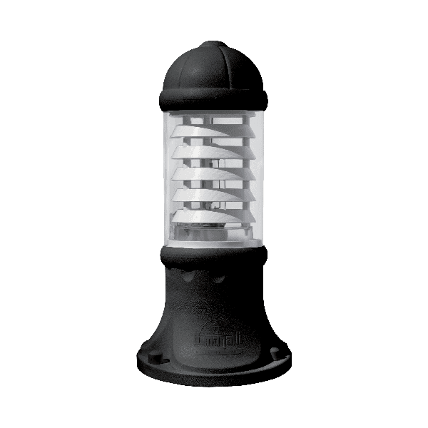 SAURO GARDEN FIXTURE E27 H500 IP55 BLACK 95SAURO500L/BL-τεμ1 - ledmania.gr