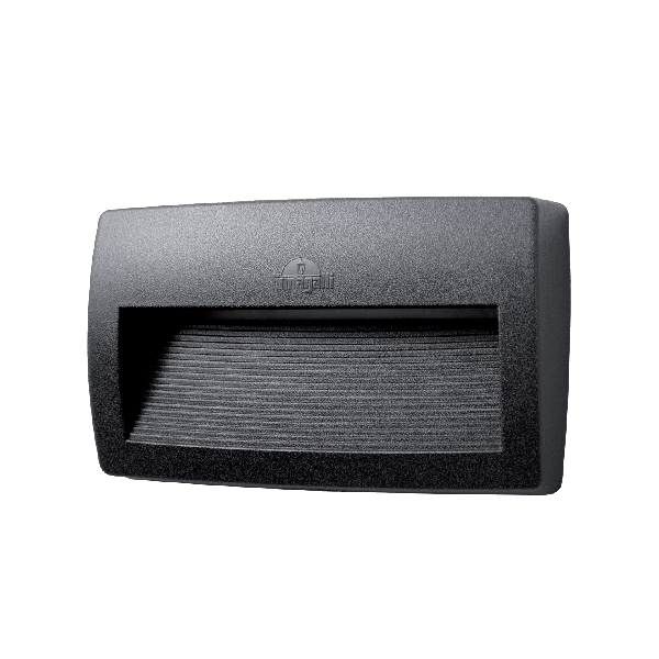 LORENZA 150 LED WALL LAMP 10,5W CCT IP55 BLACK-τεμ.1 - ledmania.gr