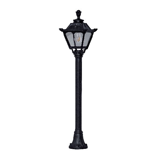 GOLIA LED GARDEN FIXTURE 8W 4000K H1100 IP55 BLACK 96GOLIAMG/BL - ledmania.gr