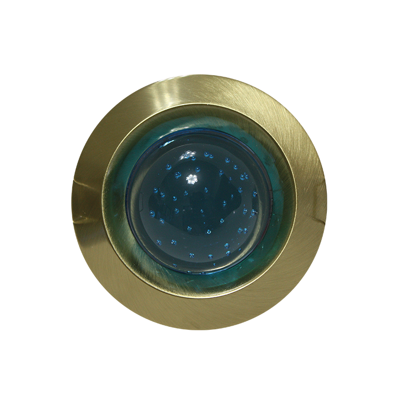 # ΣΠΟΤ Νο3181 ΧΡΥΣΟ ΜΑΤ-ΜΠΛΕ ΓΥΑΛΙ - ledmania.gr