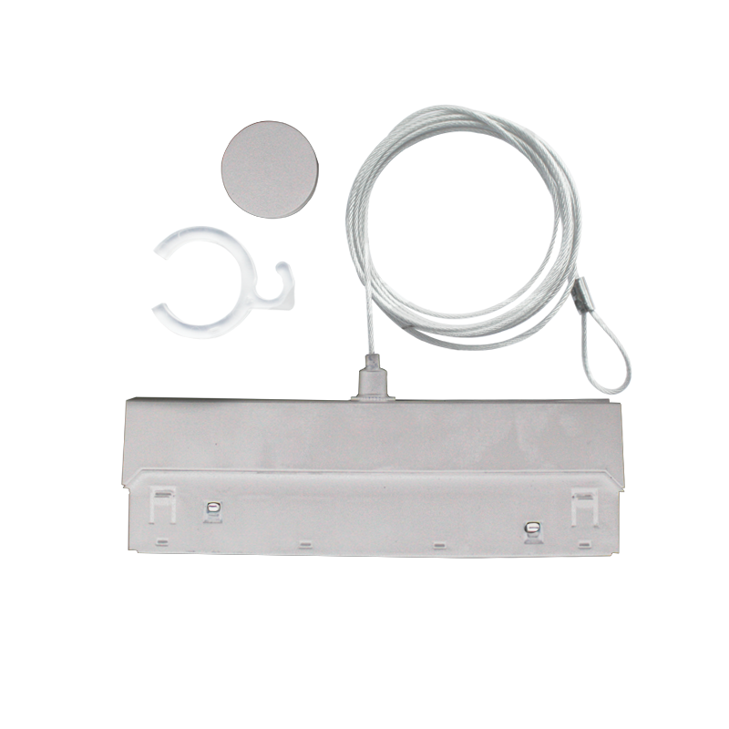 KIT ΚΡΕΜΑΣΗΣ ΓΙΑ COSMO20*W, COSMO40*W (ΛΕΥΚΟΣ ΜΑΤ ΜΑΓΝΗΤΙΚΟΣ ΑΝΤΑΠΤΟΡΑΣ+2M AΤΣΑΛΙΝΗ NTIZA ME ΚΛΙΠ) - ledmania.gr