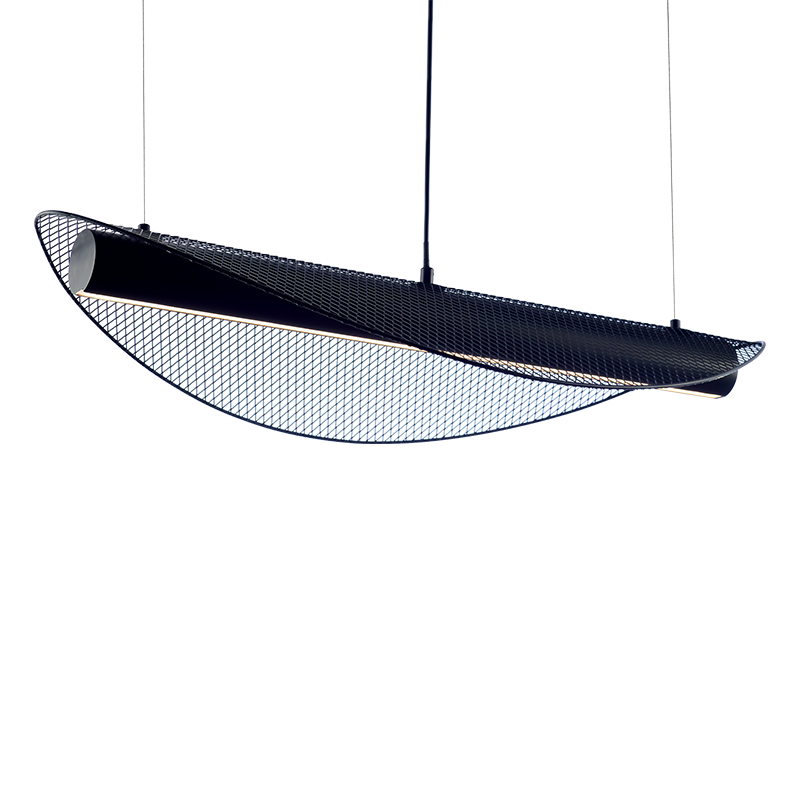 ^ ΚΡΕΜΑΣΤΟ Φ/Σ LED 18W 3000K 1960LM ΜΕΤ/ΚΟ ΜΑΥΡΟ 40X85XH110CM MICHELLE - ledmania.gr