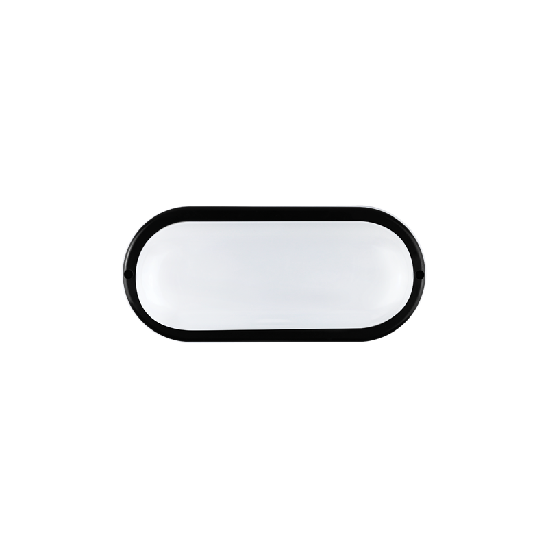 LED PC BLACK WALL LUMINAIRE 230V AC IP65 10W 950lm 6000K 110° Ra80 - ledmania.gr