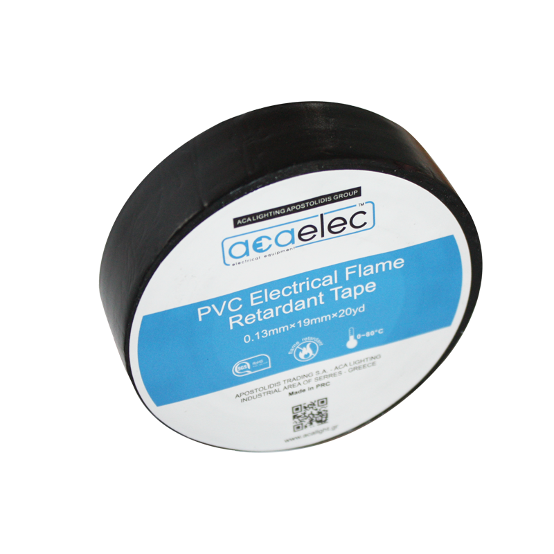 ^ ΤΑΙΝΙΑ ΜΟΝΩΤΙΚΗ PVC ACAELEC ΜΑΥΡΗ 0.13mmx19mmx20yds - ledmania.gr