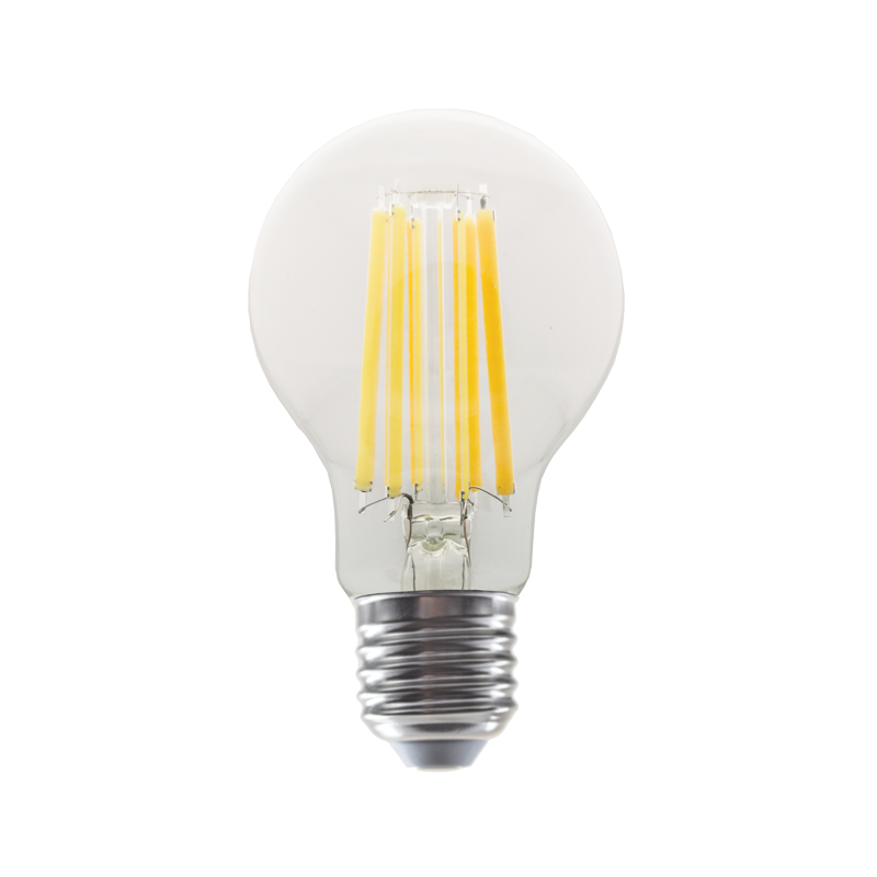 LED FILAMENT E27 A60 12W 4000K 230V AC 1600LM RA80 - ledmania.gr