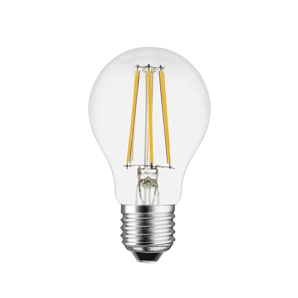 ΛΑΜΠΑ LED FILAMENT E27 A60 6W 6500K 230V AC 840LM RA80 - ledmania.gr