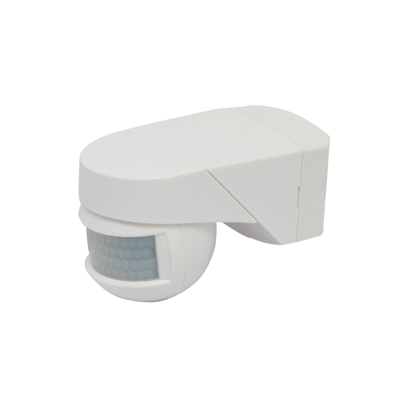 ΑΝΙΧΝΕΥΤΗΣ ΚΙΝΗΣΗΣ ΥΠΕΡΥΘΡΩΝ 3 ΣΕ 1 230V IP54 180° & 360° 12m MAX ΛΕΥΚΟΣ - ledmania.gr