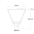 LED URBAN LUMINAIRE WITH ADJUSTABLE WATTAGE 30/40/50W 170LM/W 4000K 230V 5YRS GUARANTEE - ledmania.gr