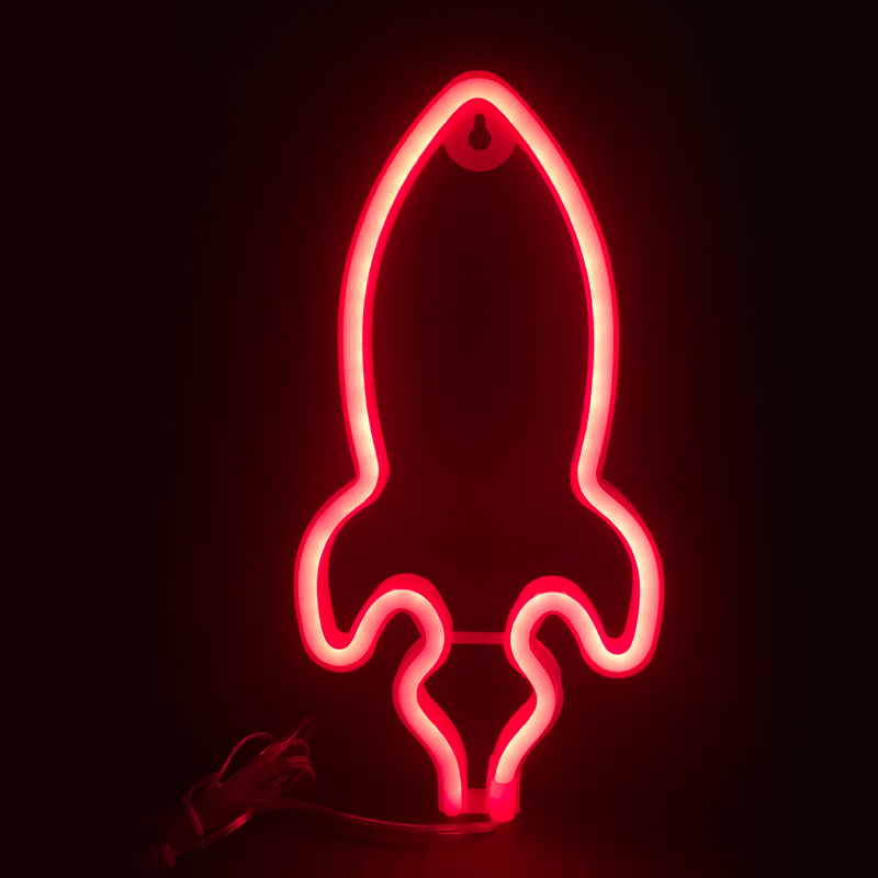 ΠΥΡΑΥΛΟΣ, 87 NEON LED ΛΑΜΠΑΚΙΑ ΜΕ ΜΠΑΤΑΡΙΑ (3xAA)/USB, ΚΟΚΚΙΝΟ, IP20, 13.5x2x27cm - ledmania.gr
