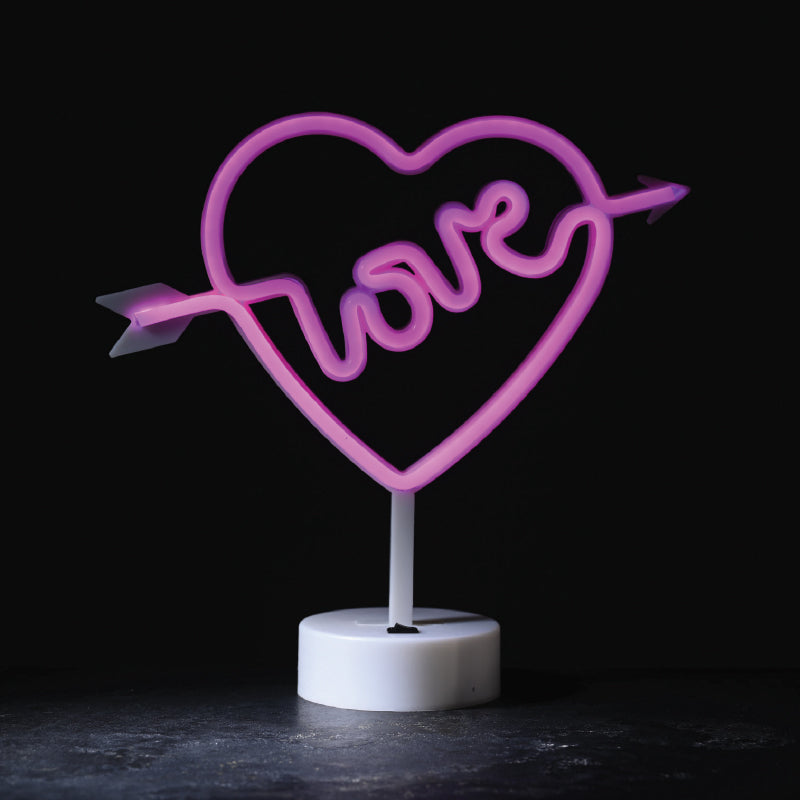 LOVE, 200 NEON LED ΛΑΜΠΑΚΙΑ ΜΕ ΜΠΑΤΑΡΙΑ (3xΑΑ)/USB, ΡΟΖ, IP20, 29*10*28.5 - ledmania.gr