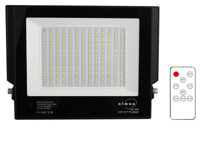 Προβολέας LED 100W Με Εναλλαγή Χρωμάτων Λευκού Φωτός Και Ασύρματο Χειριστήριο - ledmania.gr