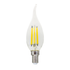 LED FILAMENT E14 C35 WITH TIP 6W 2700K 230V AC 760LM RA80 - ledmania.gr