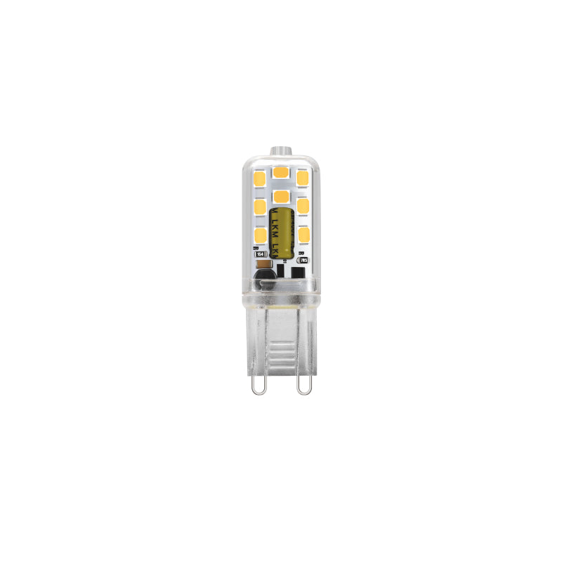 LED SMD G9 PLASTIC 3W 6.000K 270Lm 300° 230V AC Ra80 30.000Hrs CLEAR - ledmania.gr