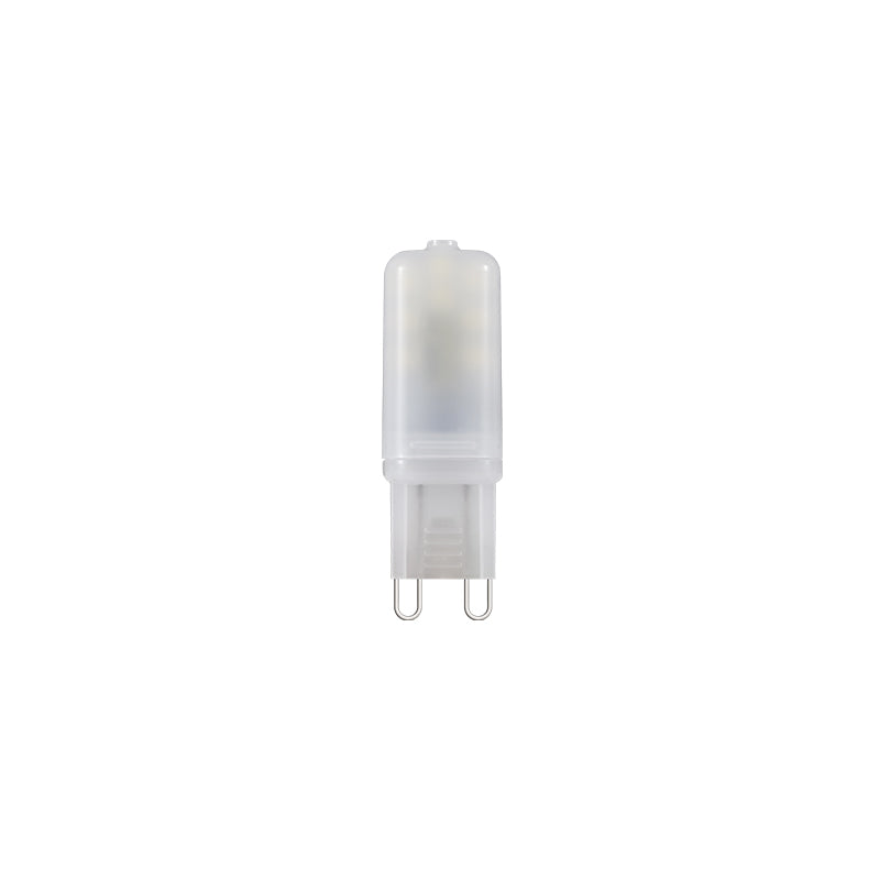 LED SMD G9 PLASTIC 3W 4.000K 220Lm 300° 230V AC Ra80 30.000Hrs FROSTED - ledmania.gr