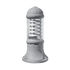SAURO GARDEN FIXTURE E27 H500 IP55 GREY 95SAURO500L/GR-τεμ.1 - ledmania.gr