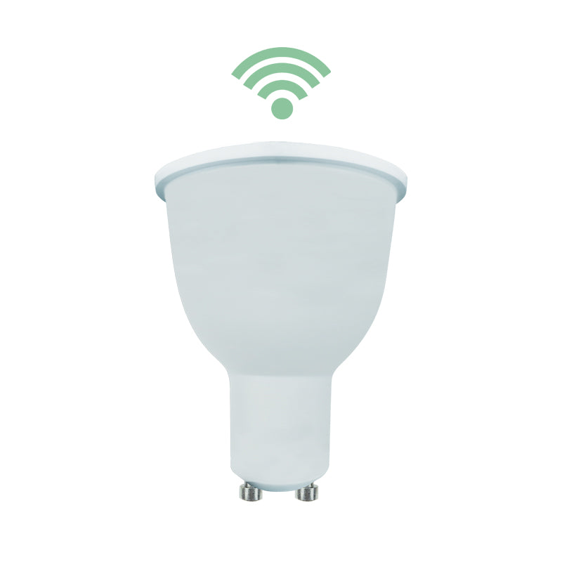 LED GU10 5W 230V RGB+CCT WIFI 100° 380Lm Ra80 - ledmania.gr