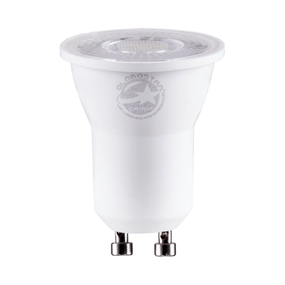 GloboStar® 60113 Σποτ LED GU10 MR11 3W 300lm 38° AC 220-240V IP20 Φ3.5 x Υ4cm Θερμό Λευκό 2700K - ledmania.gr