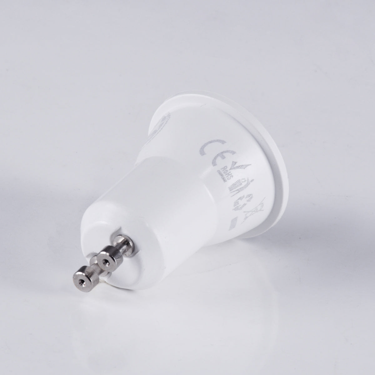 GloboStar® 60113 Σποτ LED GU10 MR11 3W 300lm 38° AC 220-240V IP20 Φ3.5 x Υ4cm Θερμό Λευκό 2700K - ledmania.gr