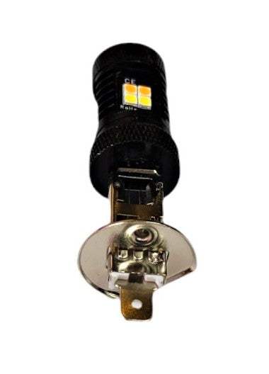 H1-3030 16SMD 2400Lm 12V-24V Led Προβολείς Αυτοκινήτων Προβολείς ομίχλης Δυο Χρωματων-Λευκο+Κεχριμπάρι-1τεμ. - ledmania.gr