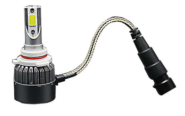 HB4-9006 Λαμπα LED αυτοκινήτου-8000Lm Σετ  2τεμ-72w -Bridgelux COB-DC8-48V- με Ανεμιστήρα 6000K - ledmania.gr