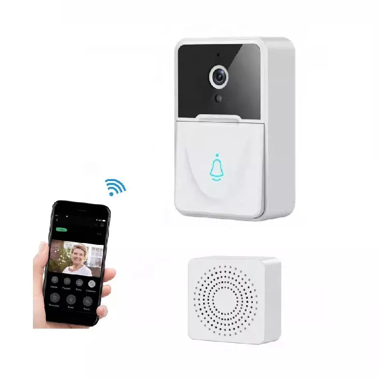 HD Εξυπνη Κάμερα με κουδούνι πόρτας Wi-Fi με Νυχτερινη Οραση-τεμ1 - ledmania.gr