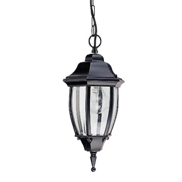 ΦΑΝΑΡΙ ΚΡΕΜΑΣΤΟ ΜΑΥΡΟ ΙΡ44 Ε27 60W - ledmania.gr