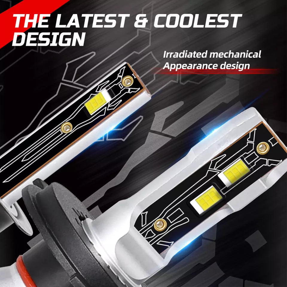 HB4-9006 Canbus Led Αυτοκινήτου 16000Lm-Cree Chip 3570 12-24v-Ψυχρο Λευκο-Σετ 2 τεμ. - ledmania.gr