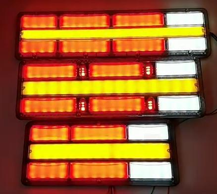 Υψηλής ποιότητας 24V LED Συνδυασμένα πίσω φώτα φορτηγού Πορείας-Στόπ-Φλας-τεμ1 - ledmania.gr