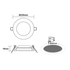 LED PANEL WHITE ROUND 22W 4000K 2350Lm  Φ220 230V AC Ra80 - ledmania.gr