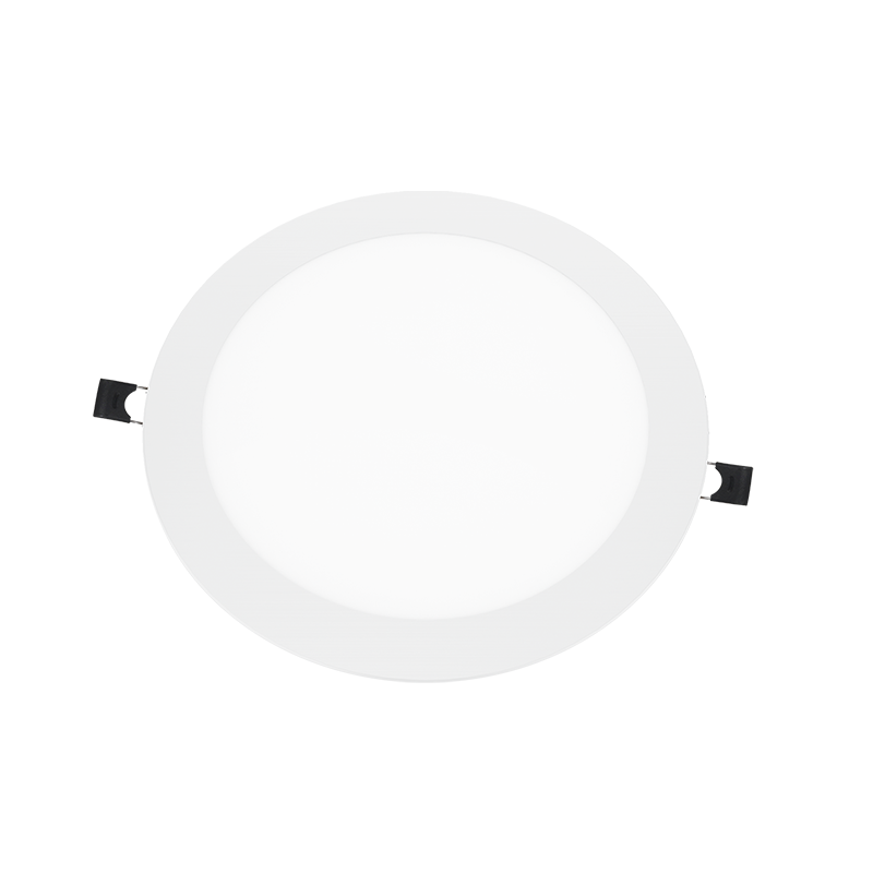 LED PANEL WHITE ROUND 22W 6500K 2400Lm  Φ220 230V AC Ra80 - ledmania.gr