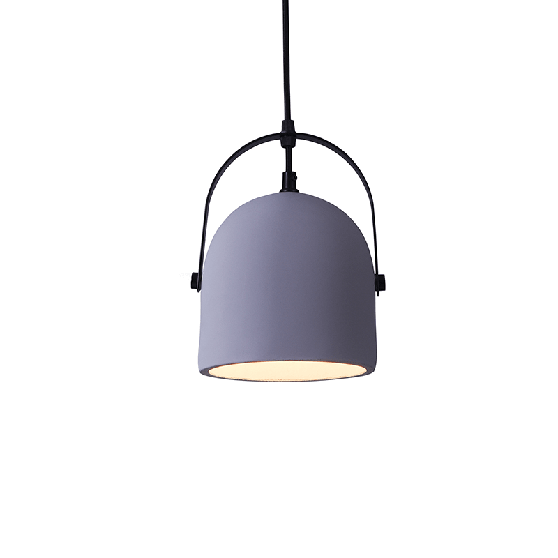ΚΡΕΜΑΣΤΟ Φ/Σ 1ΧΕ27 ΓΚΡΙ ΤΣΙΜΕΝΤΟ D16XH130CM CARAMELO - ledmania.gr