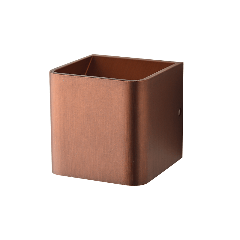 ΕΠΙΤΟΙΧ.Φ/Σ LED ΧΡ.ΞΥΛΟΥ UPDOWN CUBE 1X3W 230V 3000K 30000hr - ledmania.gr