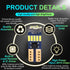 T10 W5W-canbus Led αυτοκινητου  15 SMD 4014-Dc 12 volt-250 Lumens-Ψυχρο Λευκο-1τεμ. - ledmania.gr