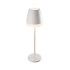^LED SMD TABLE BATTERY LUMINAIRE 2W 150LM 38° 3.000K MATT WHITE CRI80 IP54 - ledmania.gr