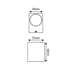 ^GU10 WALL LUMINAIRE 230V AC GOLDEN BLACK IP65 MAX.35W - ledmania.gr